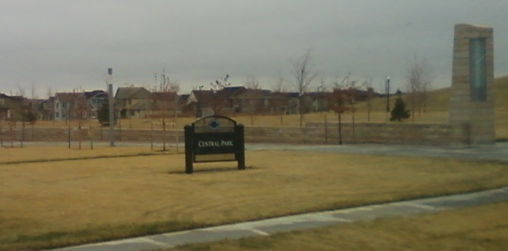 Central Park (Stapleton) sign photo