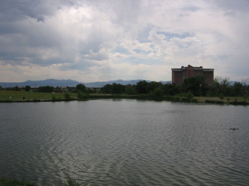 Westminster open space — a city park pond nearby photo